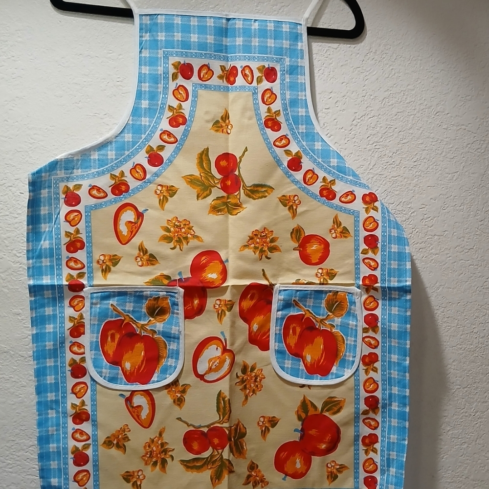 Colorful Fruit Pattern Apron - Picture 1 of 5